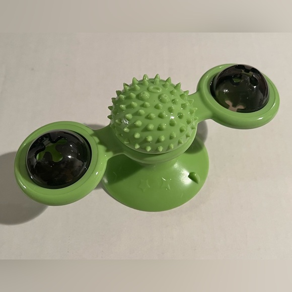 Windmill Cat Interactive Toy, Color: Green, Brand New - Picture 8 of 11
